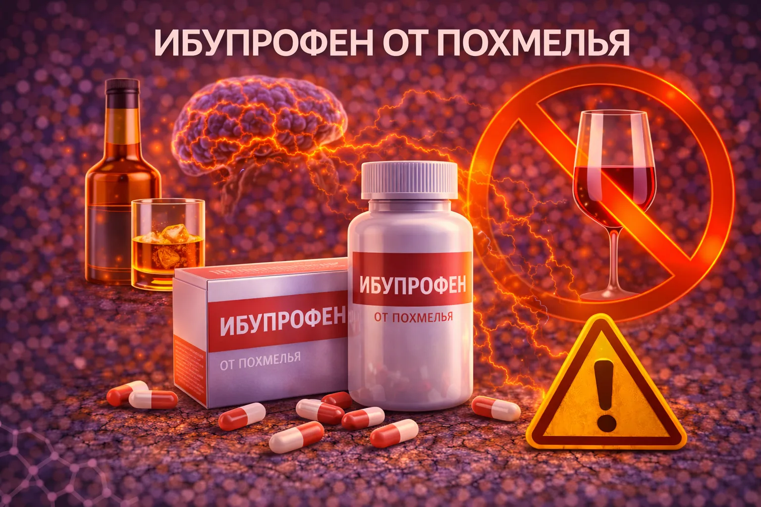Ибупрофен при похмелье